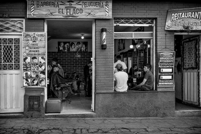 Barber Shop - Libano, Colombia